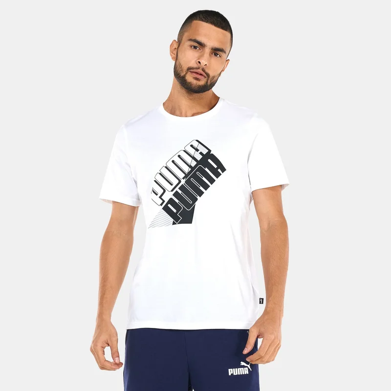 بوما تيشيرت باور لوجو للرجال